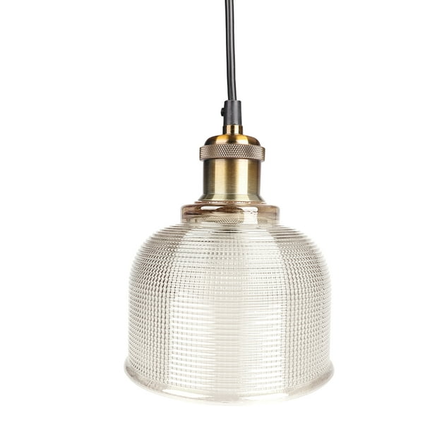 Vintage Light Shade E27 Bulb Easy Fit Pendant Tapered Design Hanging Lighting